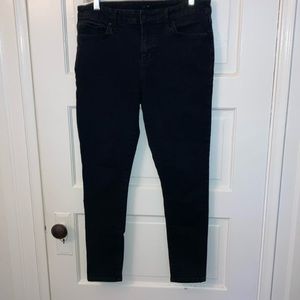Women's Joe's Jeans Skinny Ankle Jeans size 31 black denim